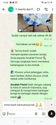 Testimonial Standing Flower linggamukti